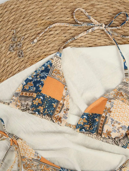 Southern Patchwork Bikini