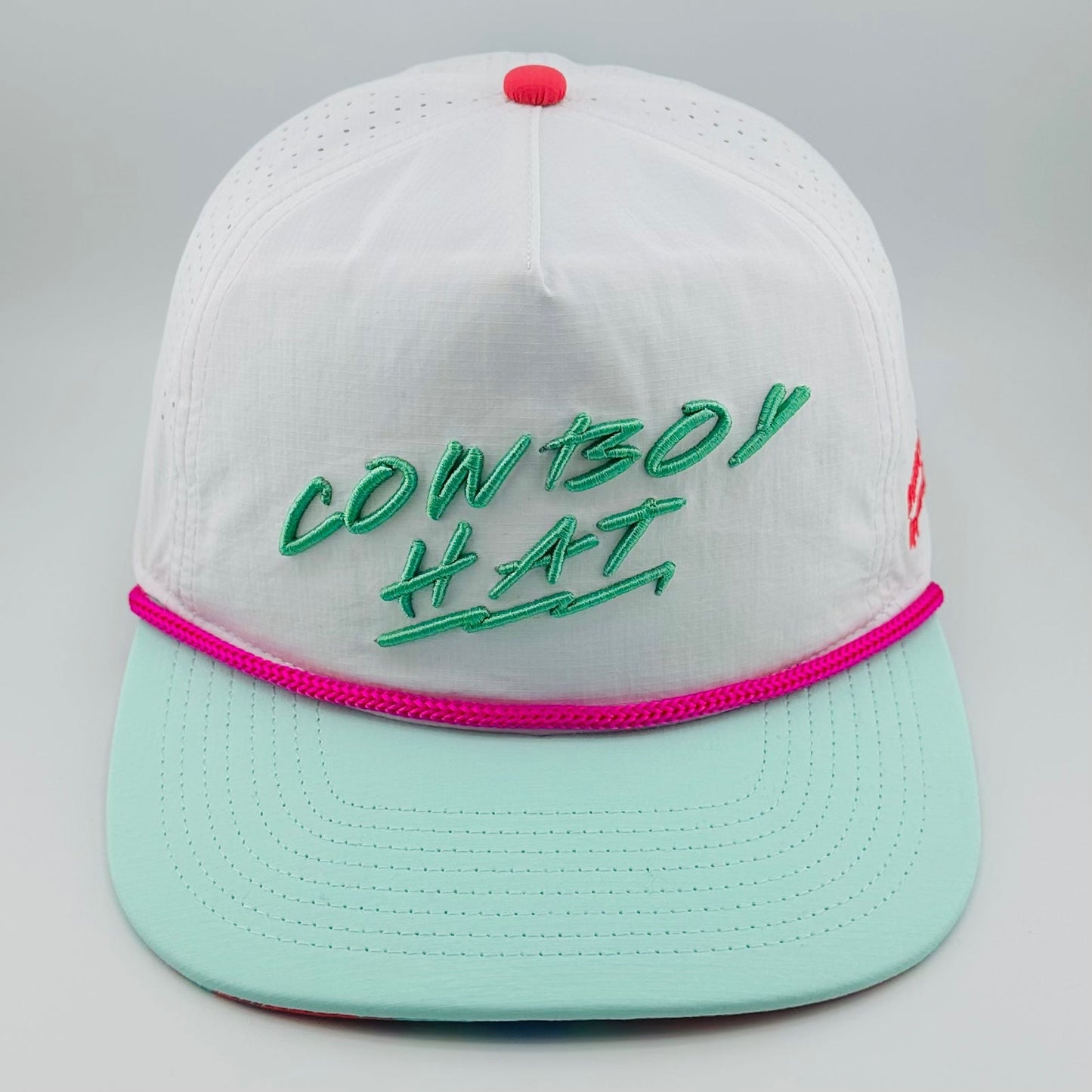 NEON SUMMER “COWBOY HAT” - COWBOY REVOLUTION 5-PANEL NYLON HAT