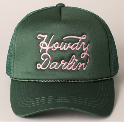 Howdy Darlin Trucker Hat