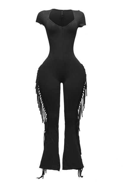 Lainey Fringed Jumpsuit