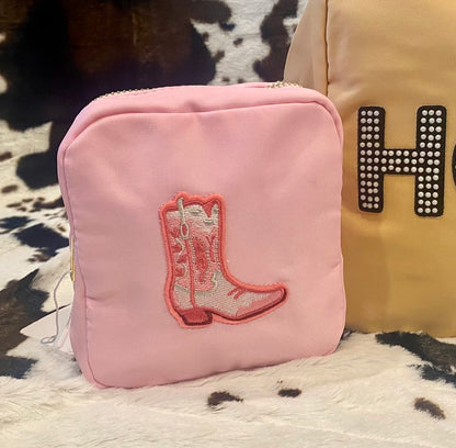 Cowboy Boot Mini Travel bag