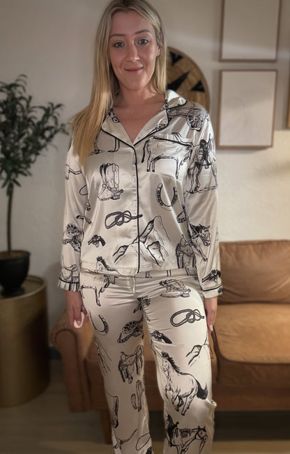 Cowboy Pajamas Pant Set