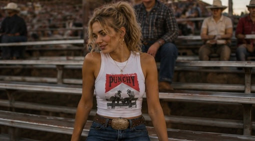 The Punchy Cropped Tank