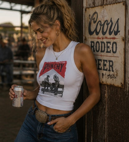 The Punchy Cropped Tank