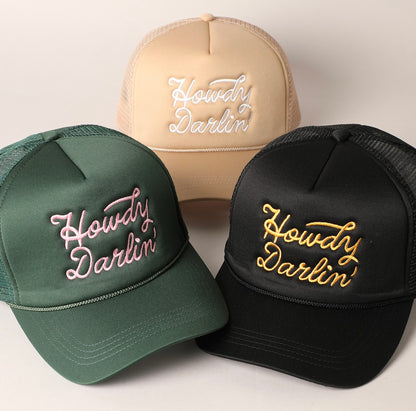 Howdy Darlin Trucker Hat