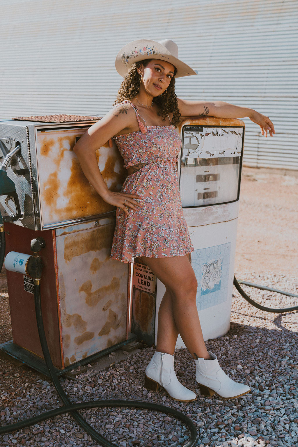 The Niya Smocked Mini Dress