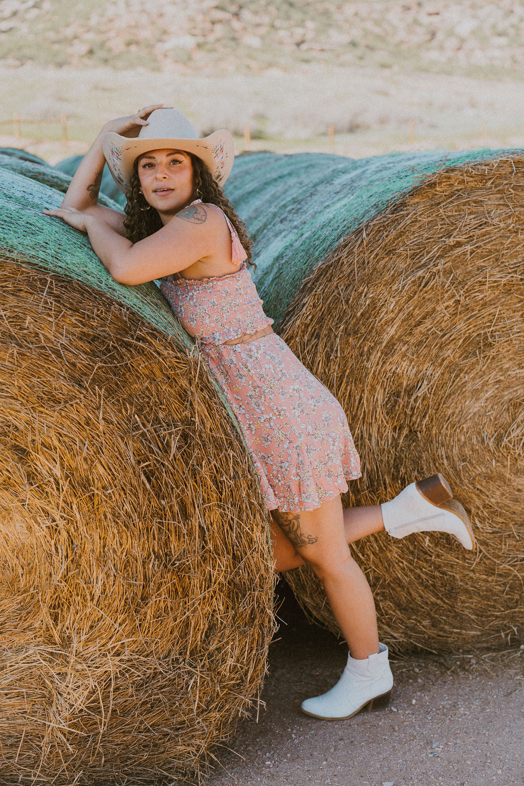 The Niya Smocked Mini Dress