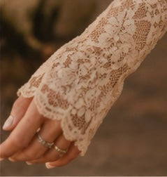 Mock Neck Lace Bolero