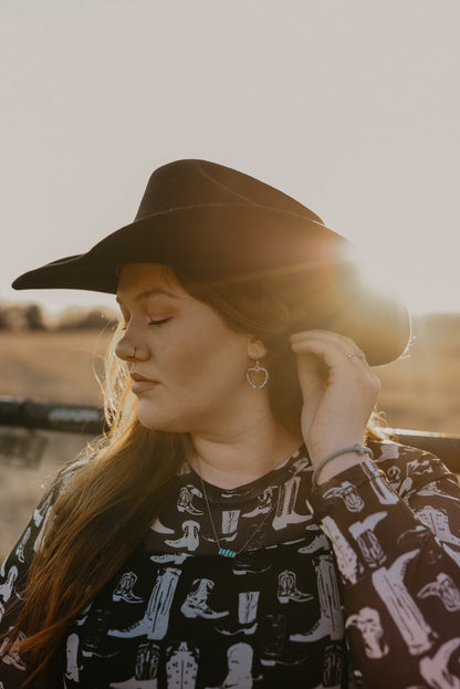 Boot Scootin Mesh Dress