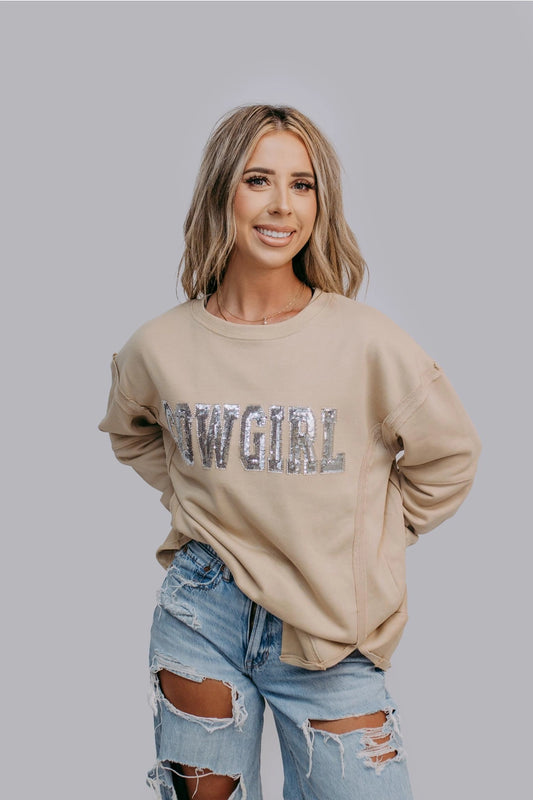 Cowgirl Sequin Sweatshirt