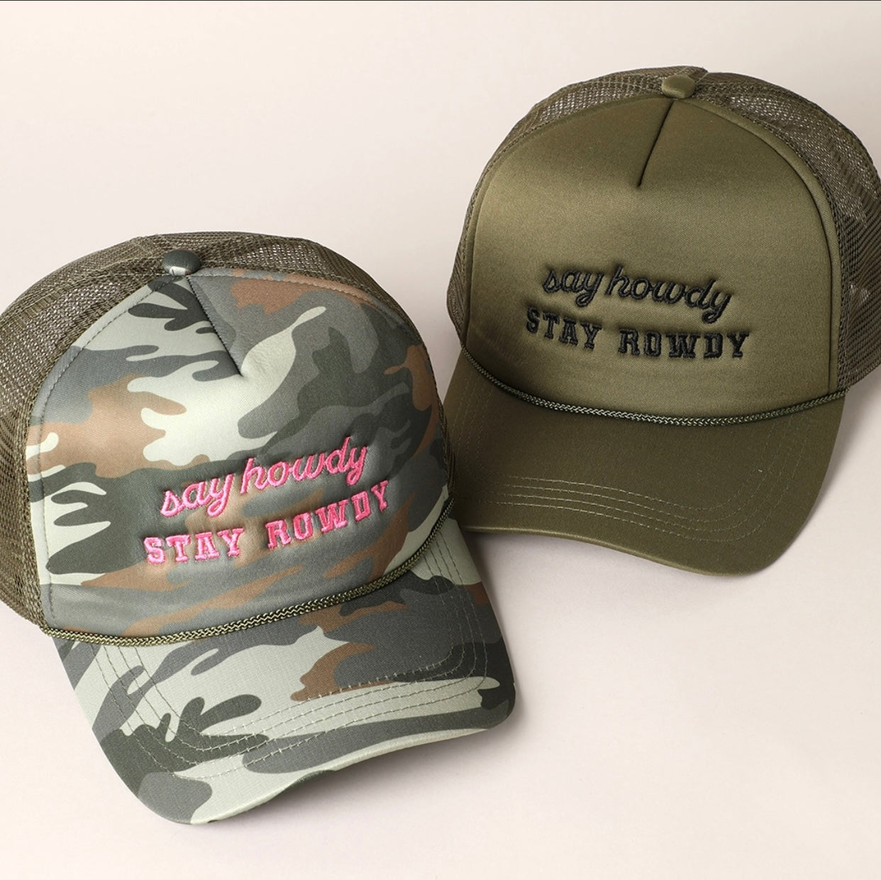 Stay rowdy Trucker Hat