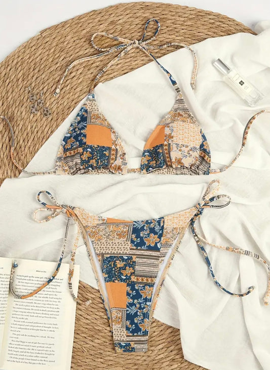 Southern Patchwork Bikini