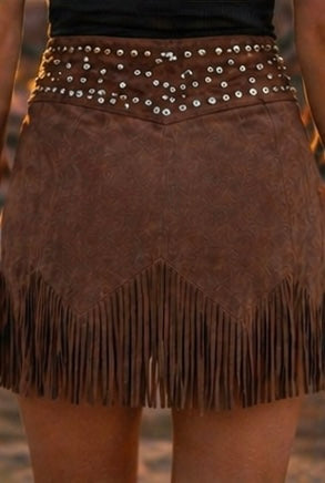 The Outlaw Fringe Skirt