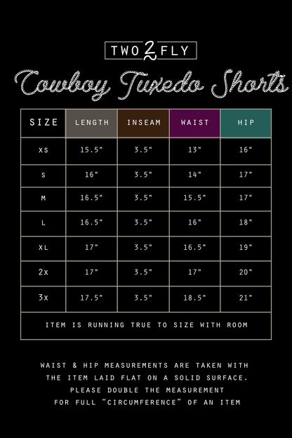 Cowboy Tuxedo Short