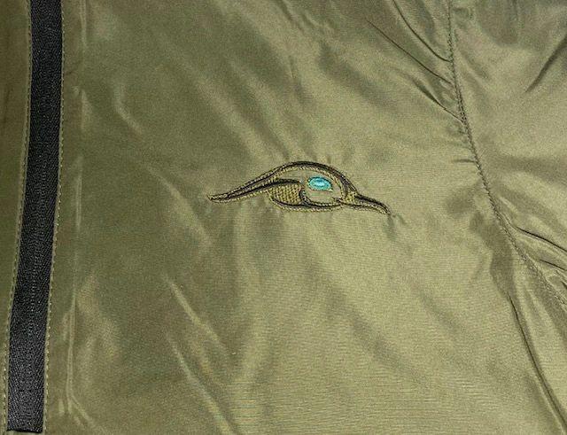 AF Waterfowl Olive Lightweight 1-4 Zip Pullover Windbreaker Jacket - Water Resistant