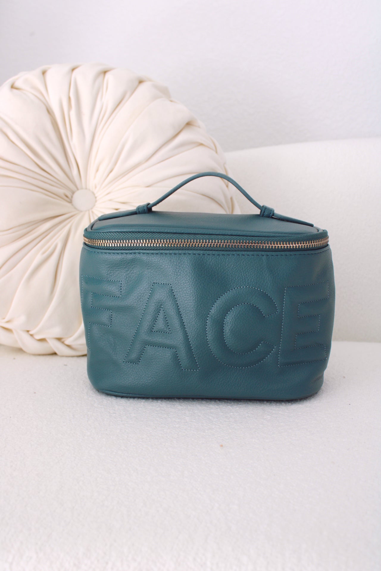 Face - Emerald Leather Open Top