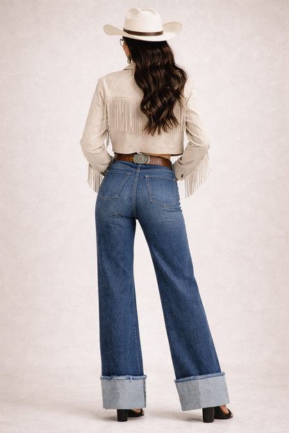 The Big Sky Cuff Jeans