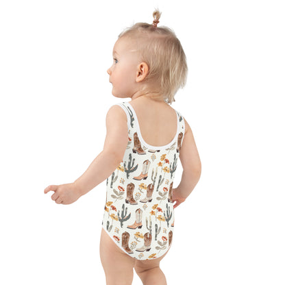 Summer Cowgirl Kids Swimsuit