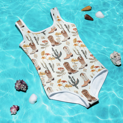 Summer Cowgirl Kids Swimsuit