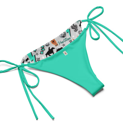 Disco Cowgirl string bikini