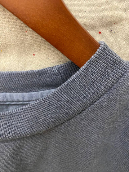 Make it a Double Boxy midriff pinned sleeve muscle top