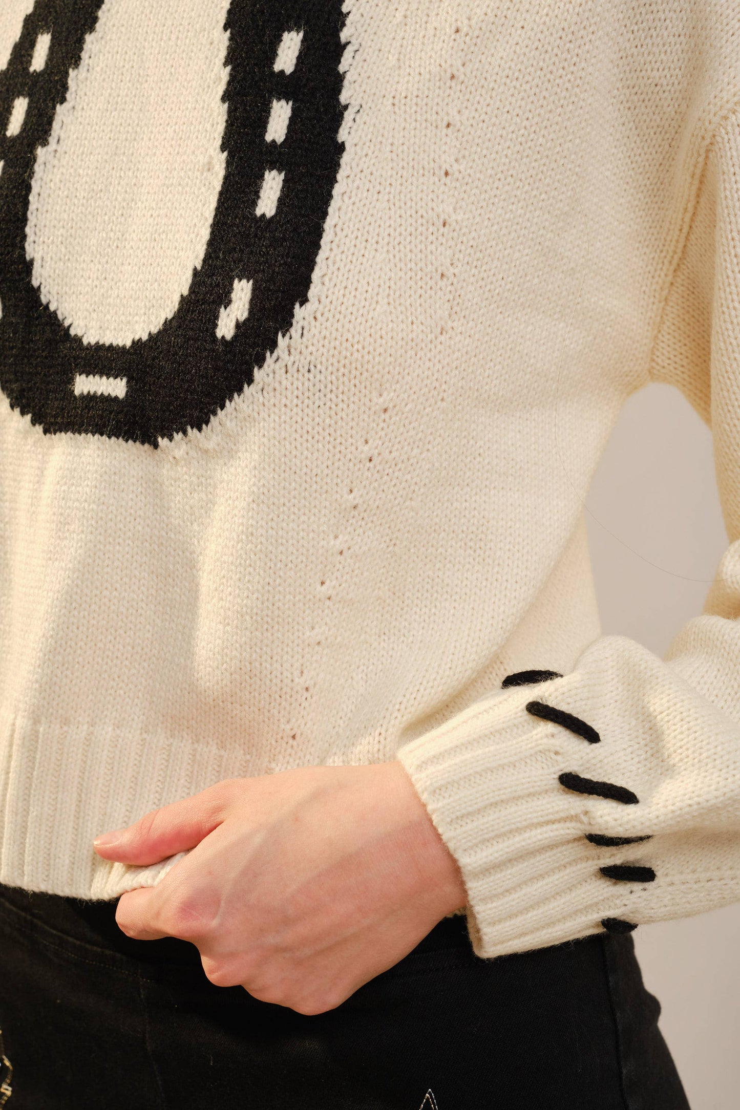 Lucky Horseshoe Sweater