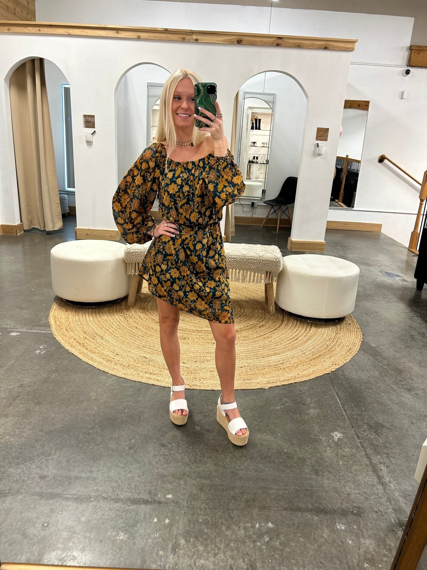 Brooke Floral Dress