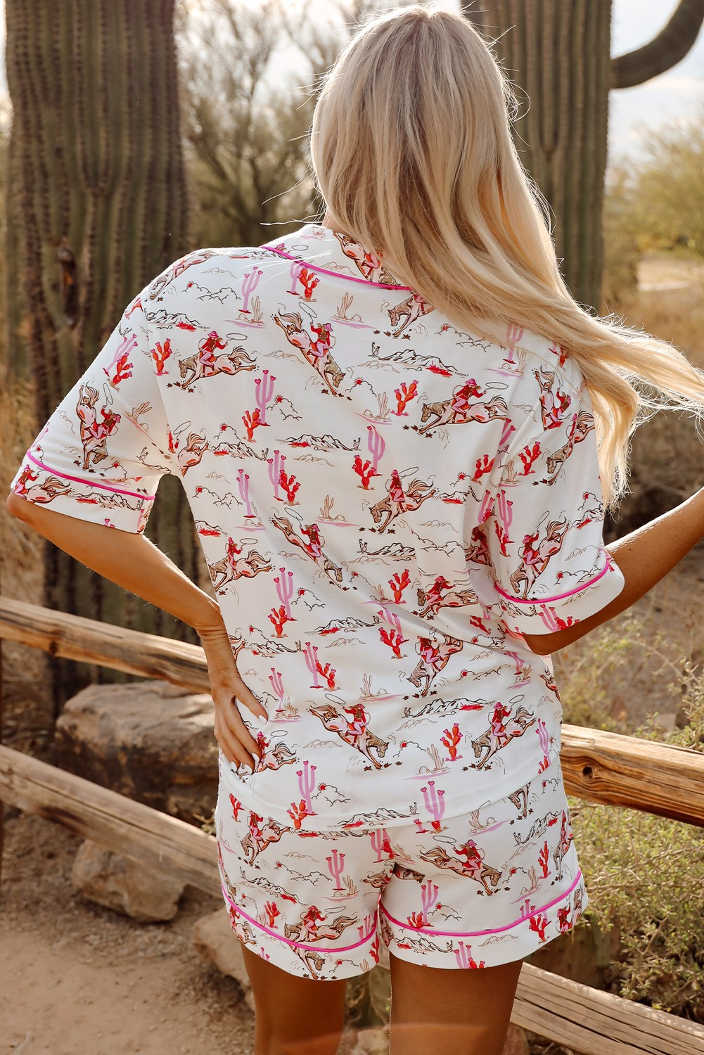 Valentine Cowgirl Pajama Set