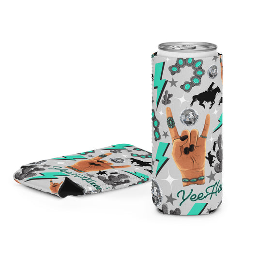 Disco Cowgirl Tall Can cooler