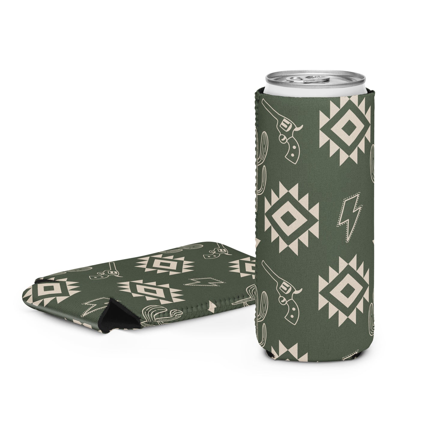 Cactus Rose Tall Can Koozie