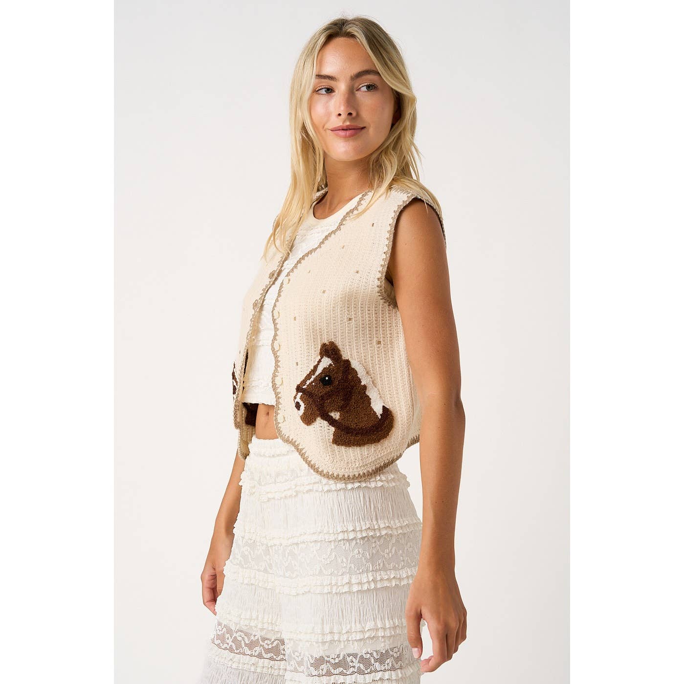 Little Buckaroo Sweater Vest