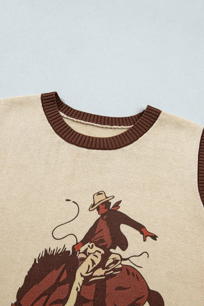 Rodeo Days Sweater Vest