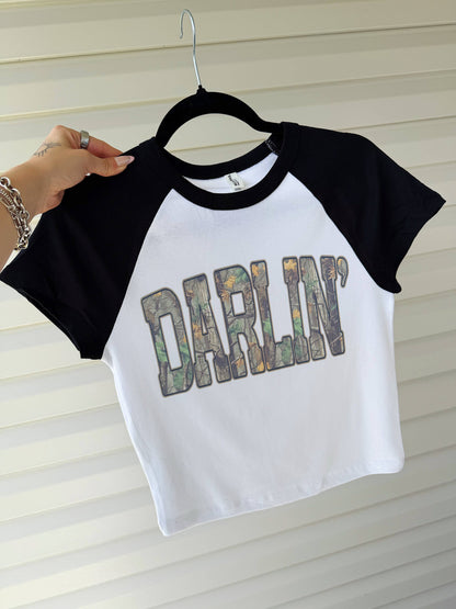 Camo Darlin' Baby Tee