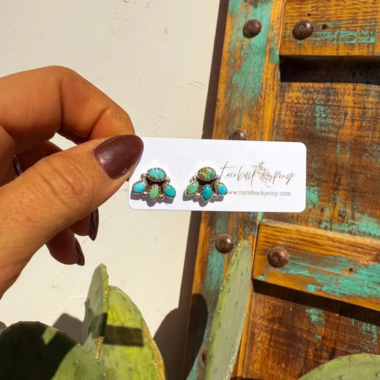 Merrick Turquoise Studs