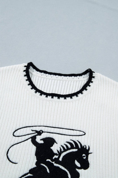 Cowgirl After Midnight Sweater Vest