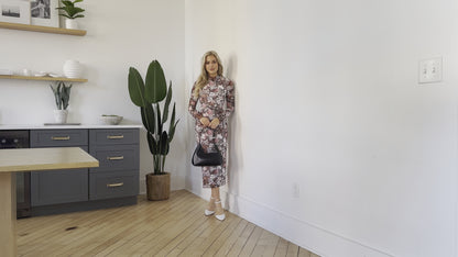 The Jacquelyn Midi Floral Dress