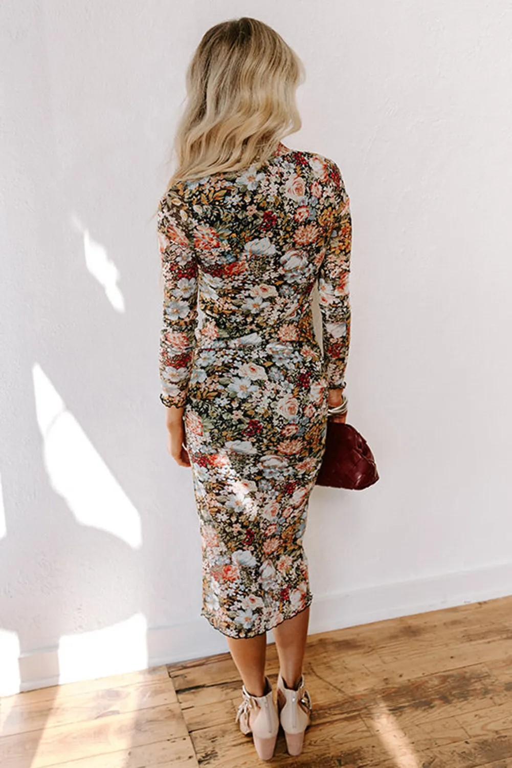 The Jacquelyn Midi Floral Dress