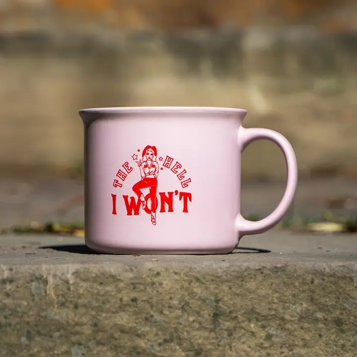 The Hell I Won't mug